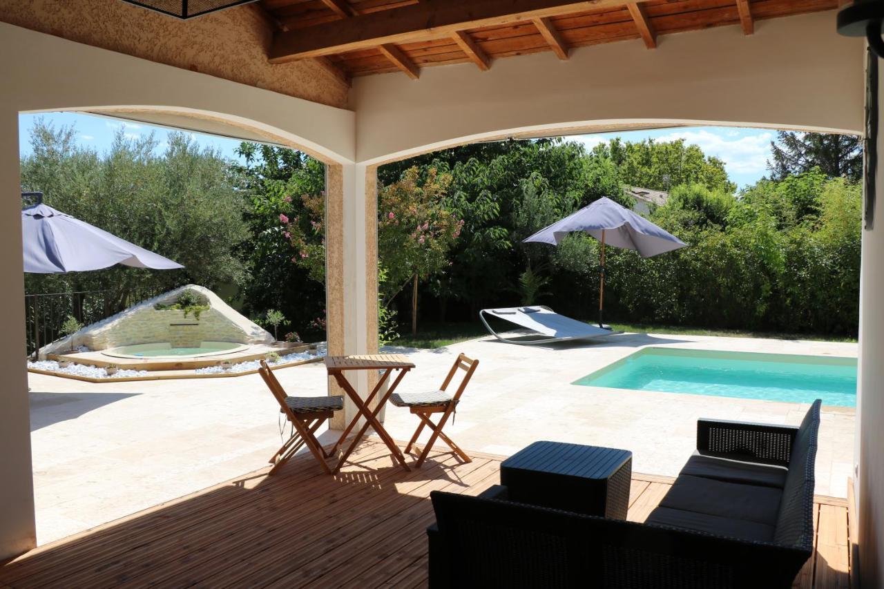 La Villa Des Moulins Calvisson Exterior photo